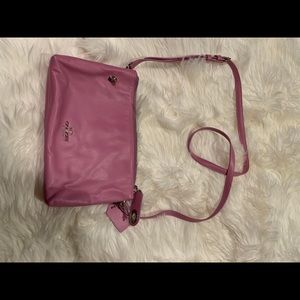 Coach pink crossbody